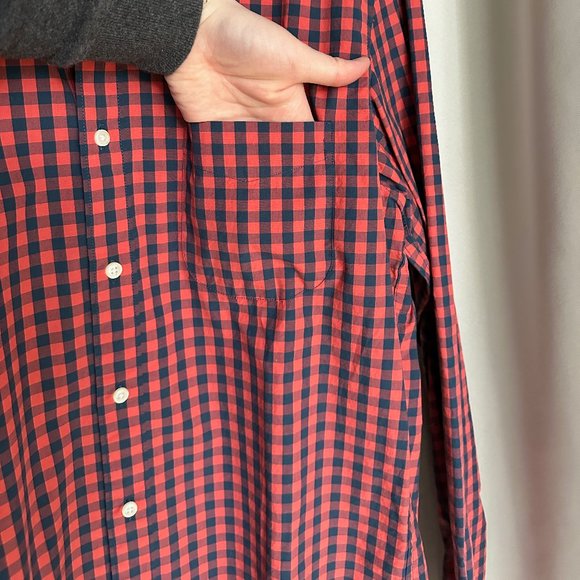 MENS jcrew button-up shirt - Picture 3 of 5